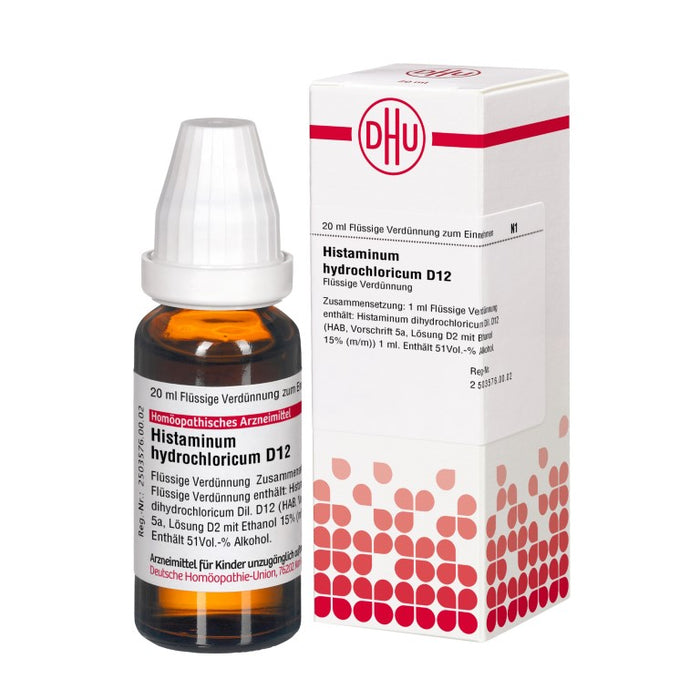 DHU Histaminum hydrochloricum D12 Dilution, 20 ml Solution