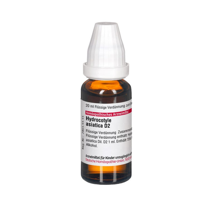 Hydrocotyle asiatica D2 DHU Dilution, 20 ml Solution