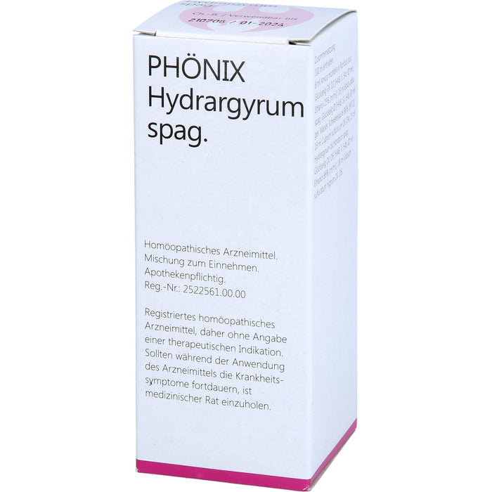 Phönix Hydrargyrum spag. Tropfen, 100 ml Lösung