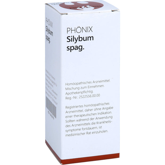 Phönix Silybum Spag. Tropfen, 100 ml Mélange