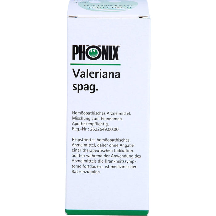 PHÖNIX Valeriana spag. Tropfen, 100 ml Lösung