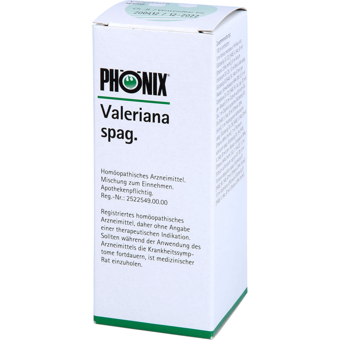 PHÖNIX Valeriana spag. Tropfen, 100 ml Lösung
