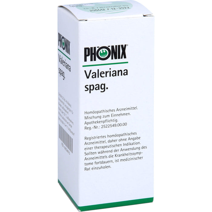 PHÖNIX Valeriana spag. Tropfen, 100 ml Lösung