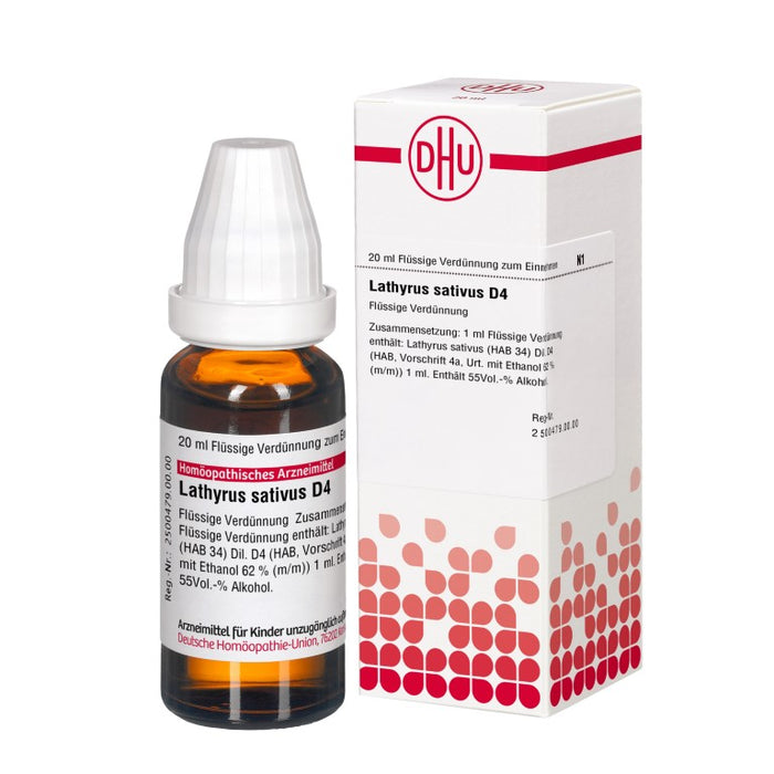 Lathyrus sativus D4 DHU Dilution, 20 ml Solution