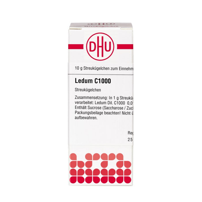 DHU Ledum C1000 Streukügelchen, 10 g Globuli