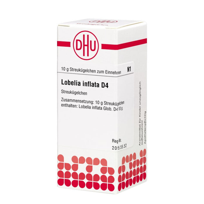 Lobelia inflata D4 DHU Globuli, 10 g Globules