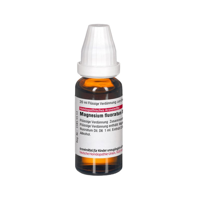 Magnesium fluoratum D6 DHU Dilution, 20 ml Solution