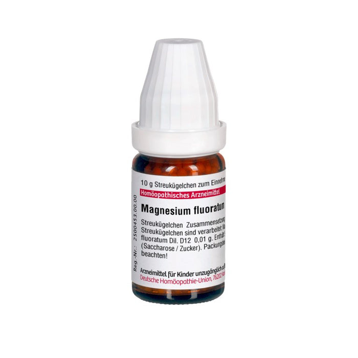 Magnesium fluoratum D12 DHU Globuli, 10 g Globules