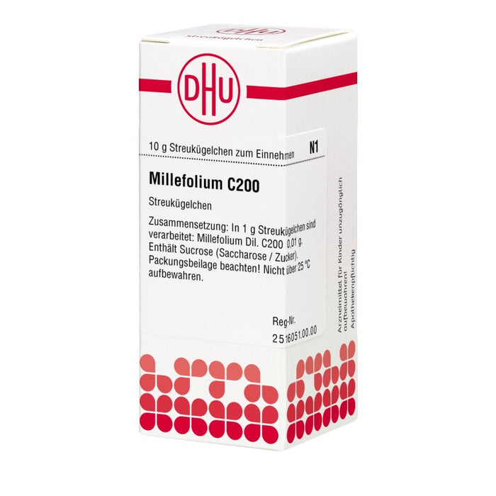Millefolium C200 DHU Globuli, 10 g Globules