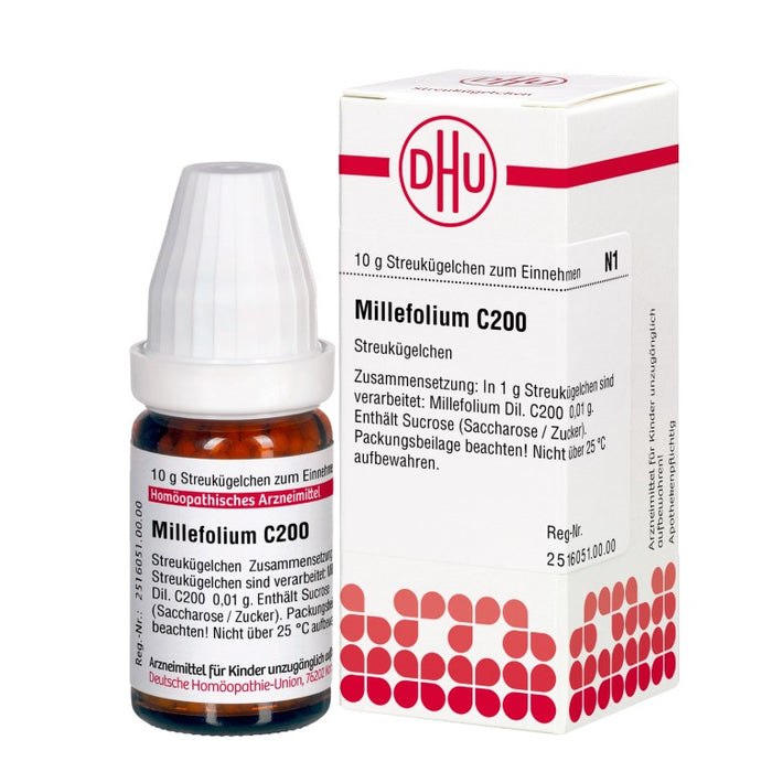 Millefolium C200 DHU Globuli, 10 g Globules
