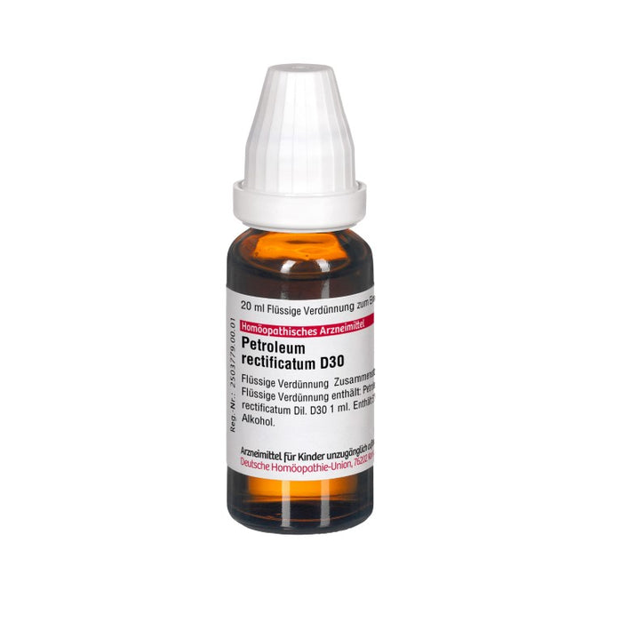 Petroleum rectificatum D30 DHU Dilution, 20 ml Solution