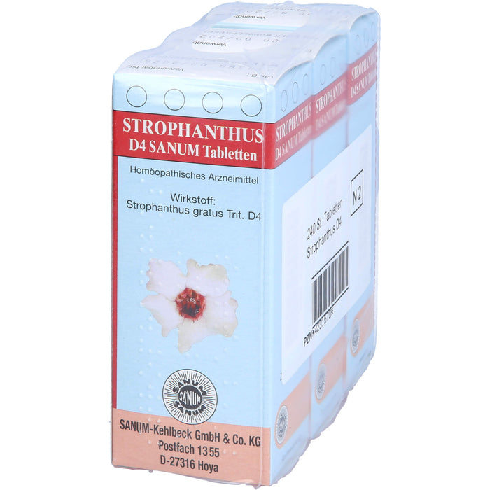 SANUM-KEHLBECK Strophanthus D4 Sanum Tabletten, 240 pcs. Tablets