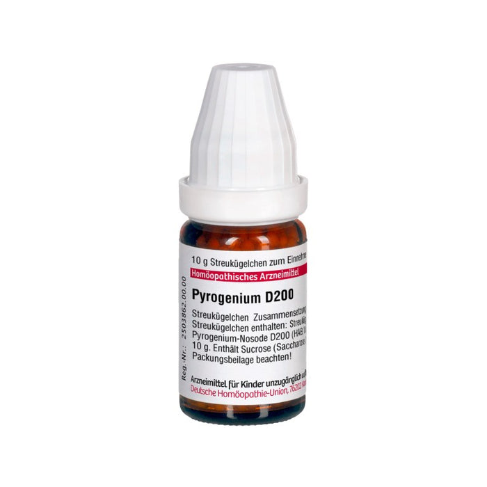 Pyrogenium D200 DHU Globuli, 10 g Globules