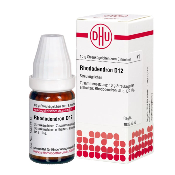 Rhododendron D12 DHU Globuli, 10 g Globules