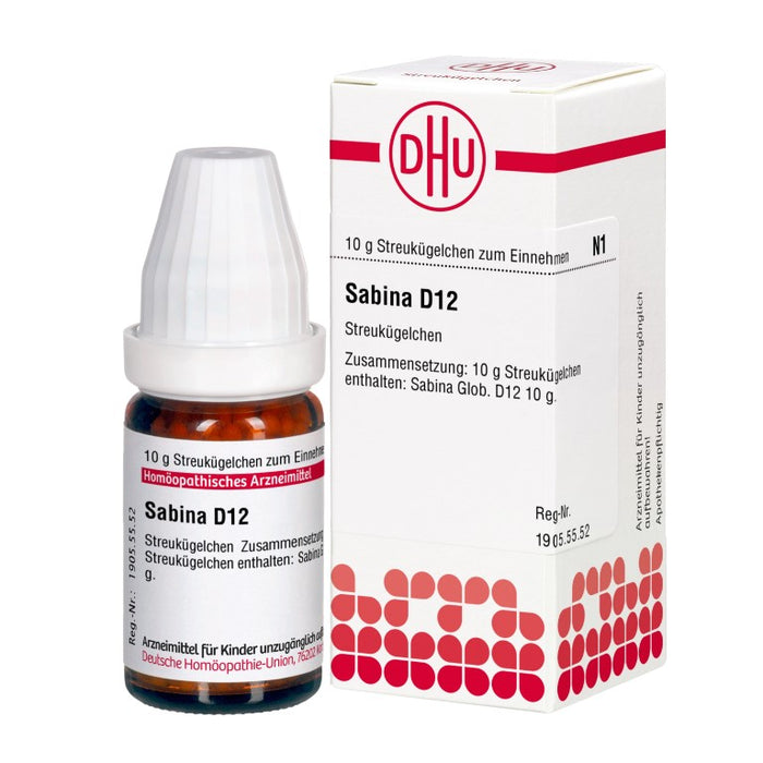 Sabina D12 DHU Globuli, 10 g Globules
