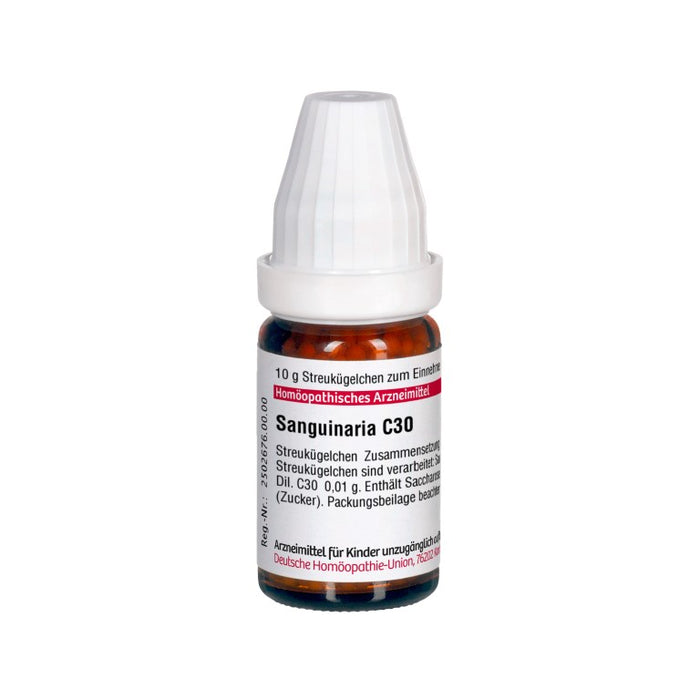Sanguinaria C30 DHU Globuli, 10 g Globules