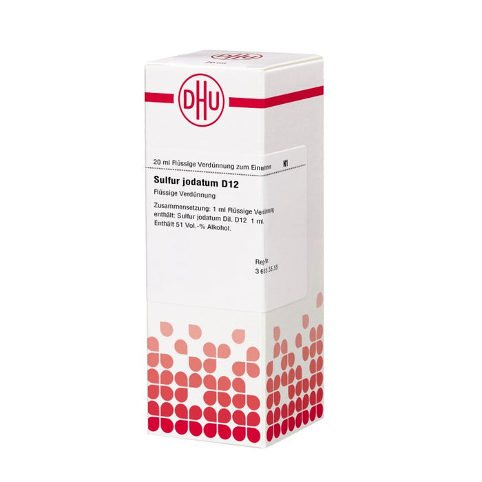Sulfur jodatum D12 DHU Dilution, 20 ml Lösung