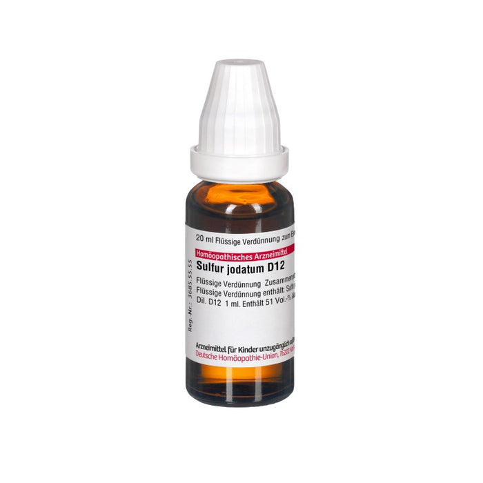 Sulfur jodatum D12 DHU Dilution, 20 ml Lösung