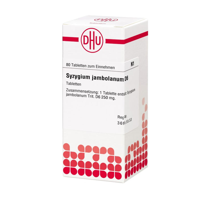 Syzygium jambolanum D6 DHU Tabletten, 80 pcs. Tablets
