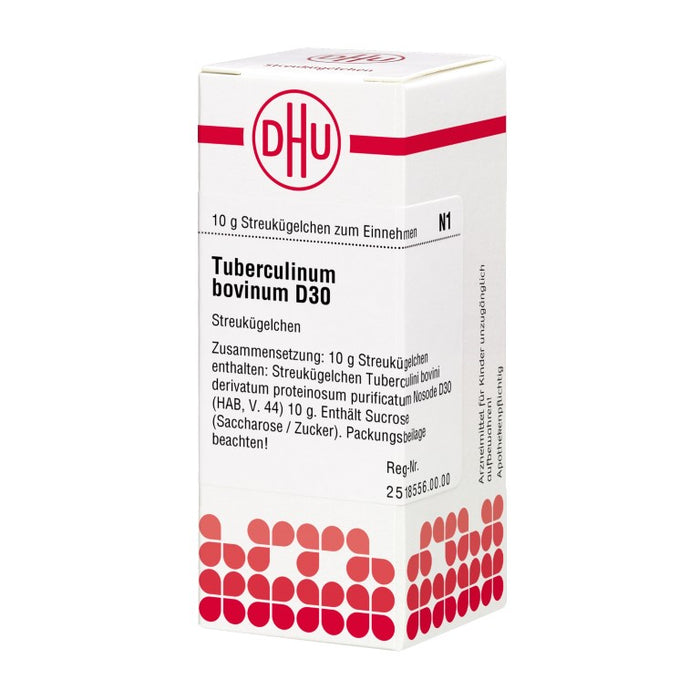 Tuberculinum bovinum D30 DHU Globuli, 10 g Globules