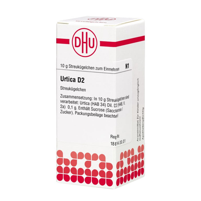 Urtica D2 DHU Globuli, 10 g Globules