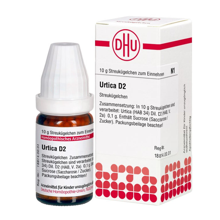 Urtica D2 DHU Globuli, 10 g Globules