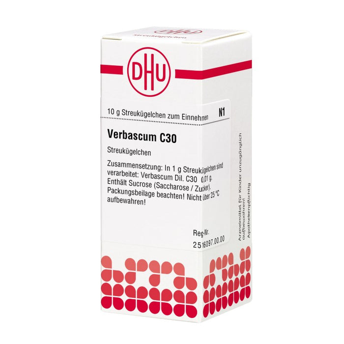 Verbascum C30 DHU Globuli, 10 g Globules
