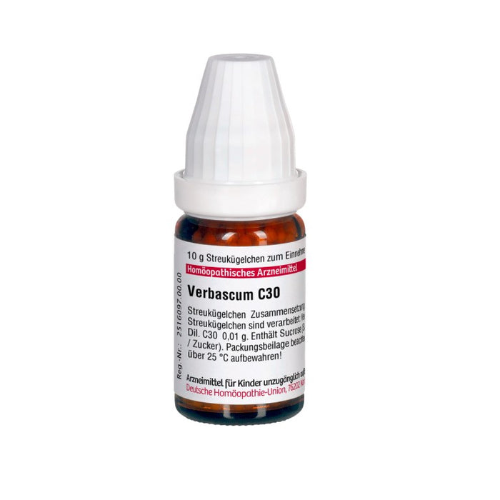 Verbascum C30 DHU Globuli, 10 g Globules