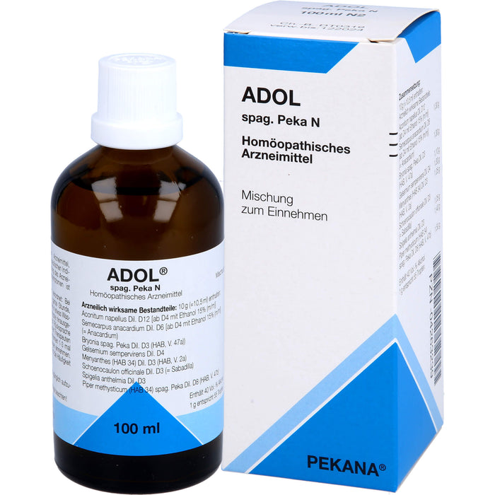 PEKANA ADOL spag. Peka N Tropfen homöopathische Mischung, 100 ml Solution
