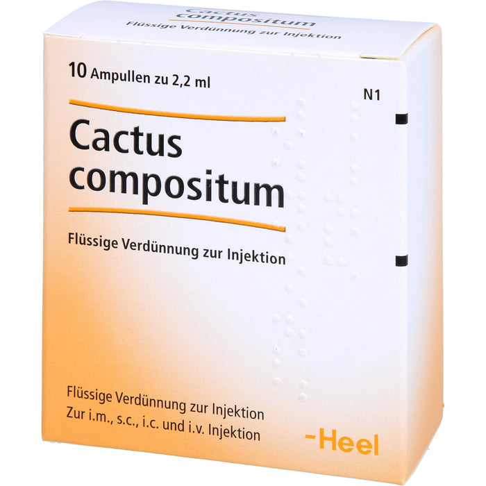 Cactus compositum Amp., 10 pcs. Ampoules