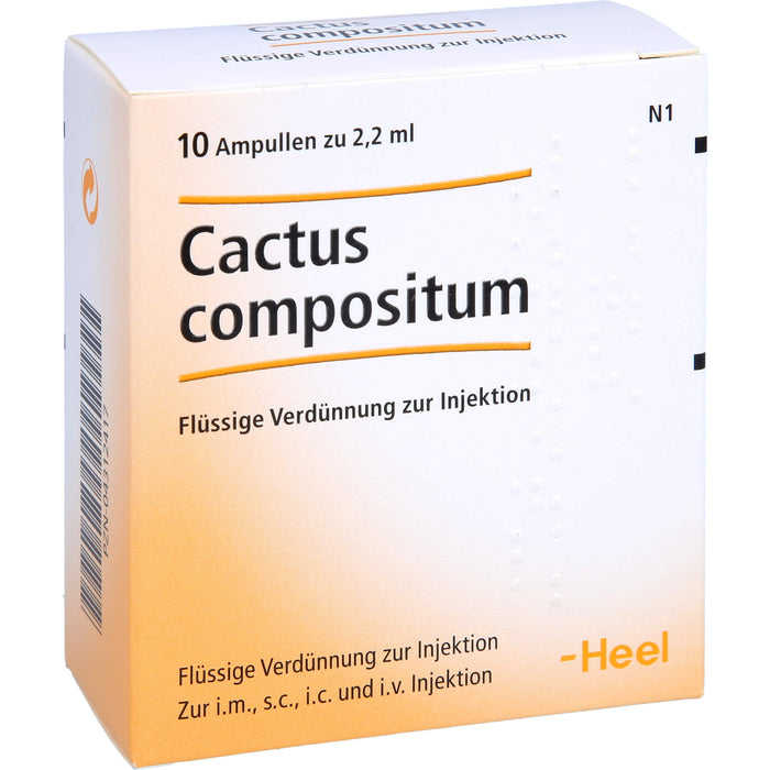 Cactus compositum Amp., 10 pc Ampoules