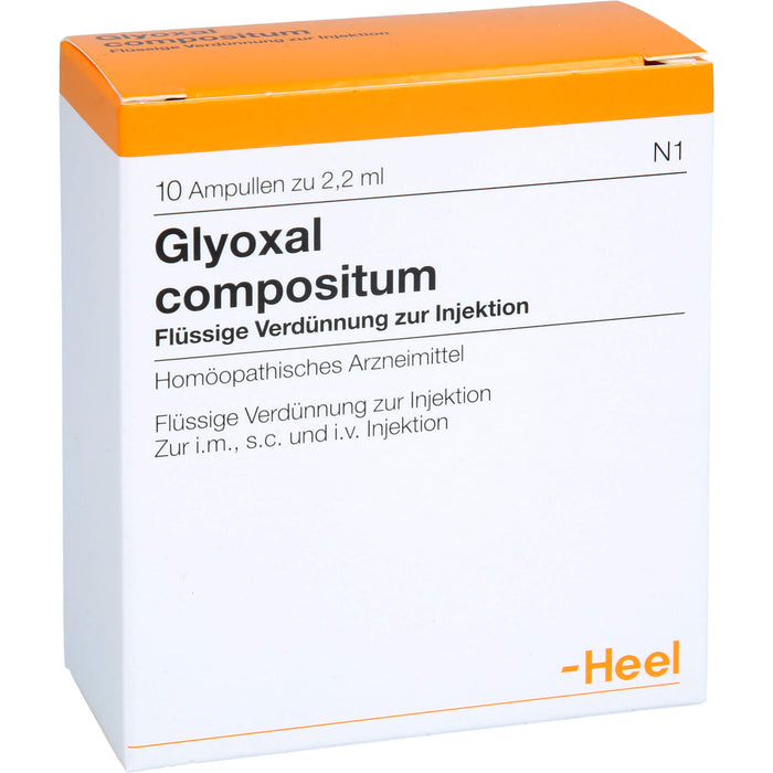 Glyoxal compositum Inj.-Lsg., 10 pcs. Ampoules