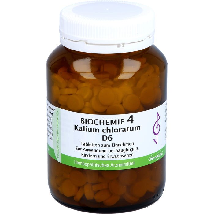 Bombastus Biochemie 4 Kalium chloratum D6 Tabletten, 500 pc Tablettes
