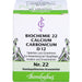 Biochemie 22 Calcium carbonicum Bombastus D12 Tbl., 80 St TAB