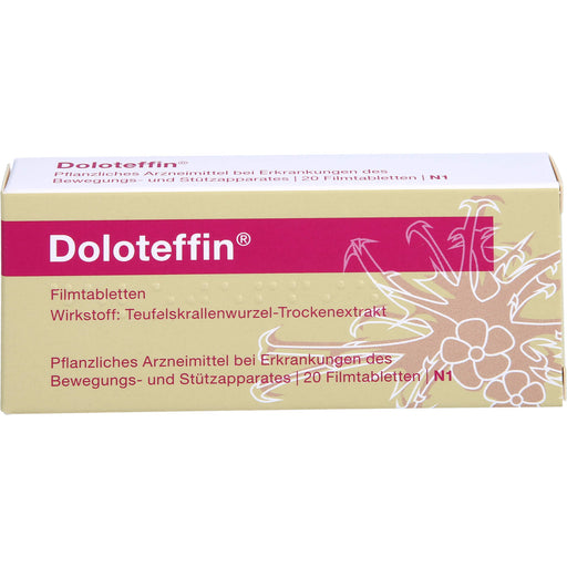 Doloteffin Filmtabletten bei Erkrankungen des Bewegungs- und Stützapparates, 20 St. Tabletten