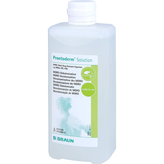 Prontoderm Lösung zur MRE-Dekolonisation von Haut und Schleimhaut, 500 ml Lösung