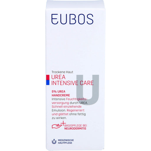 EUBOS Trockene Haut Urea 5% Handcreme, 75 ml Creme