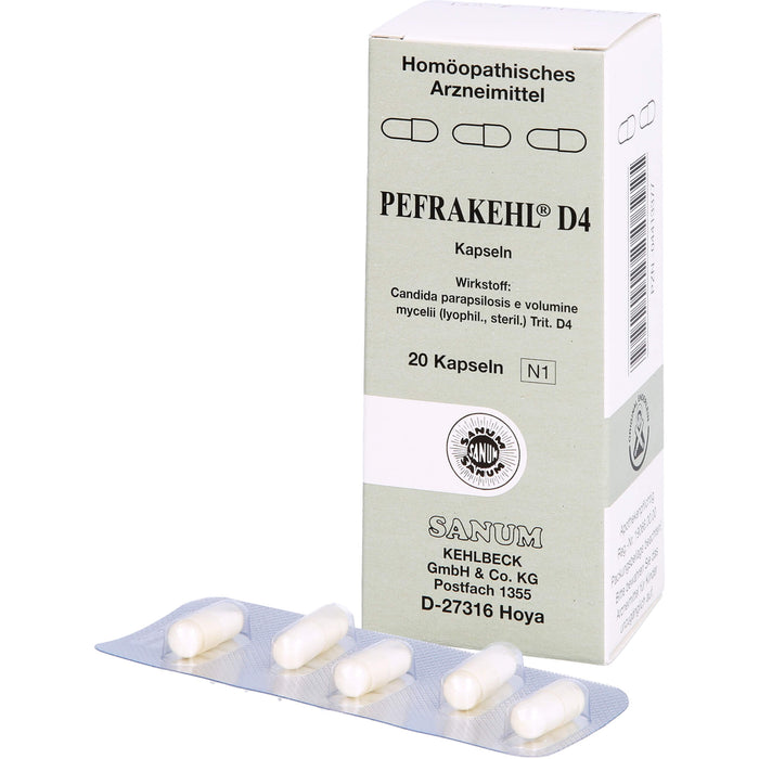 SANUM-KEHLBECK Pefrakehl D4 Kapseln, 20 St. Kapseln