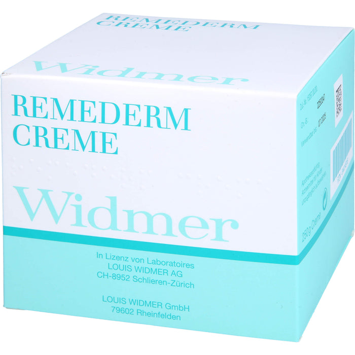 WIDMER Remederm Creme, 250 g Cream