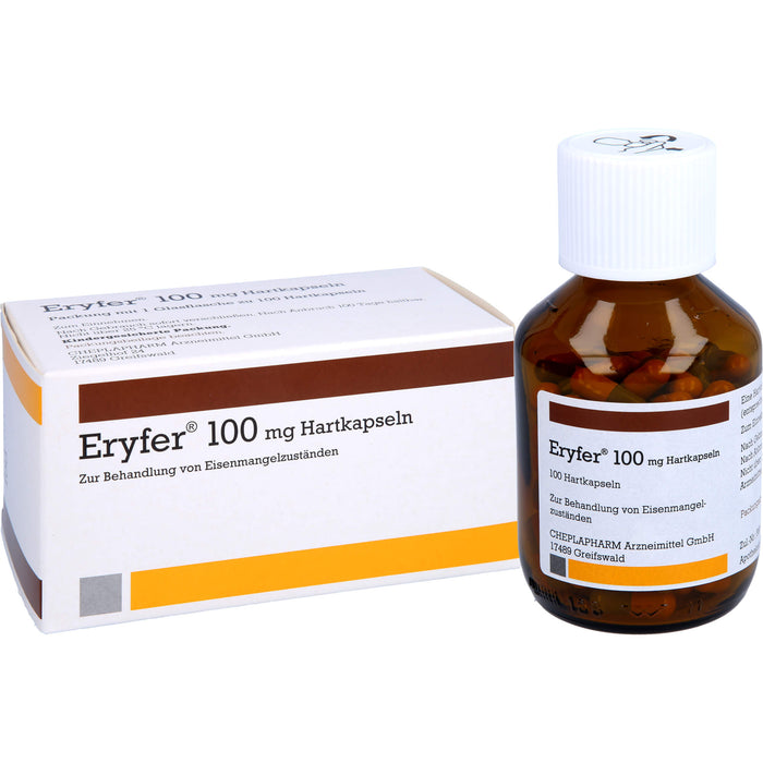 Eryfer  100 mg Hartkapseln, 100 St. Kapseln