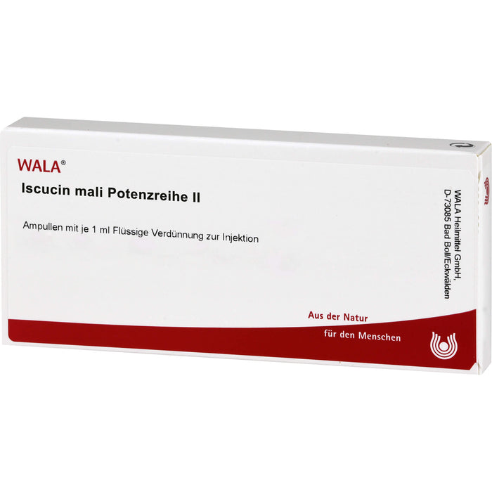 Iscucin  Mali Potenzreihe II, 10 pcs. Ampoules