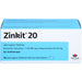 Zinkit 20 überzogene Tabletten zur Zinktherapie, 50 St UTA