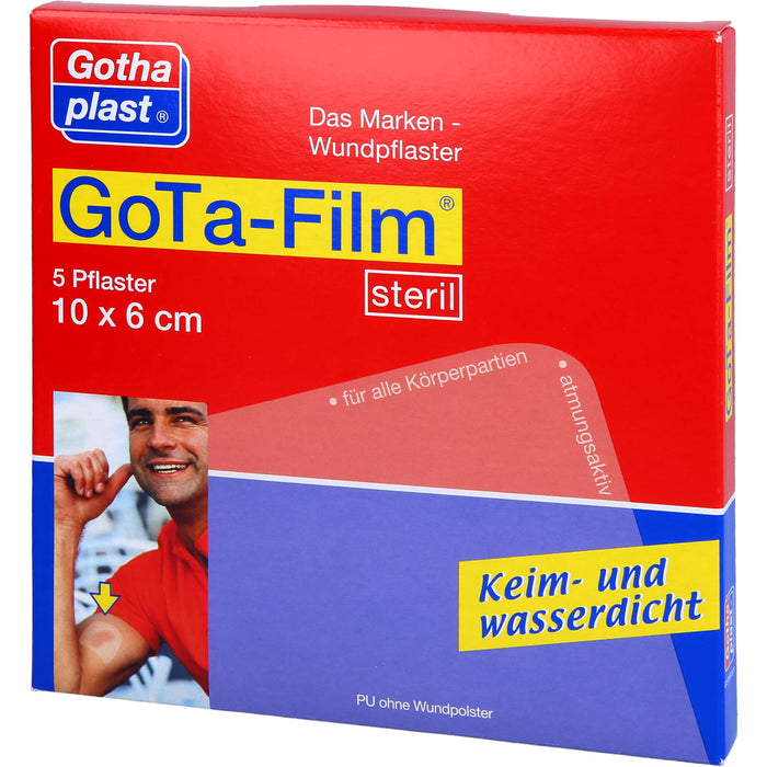 GoTa-FILM steril 10cmx6cm, 5 St PFL