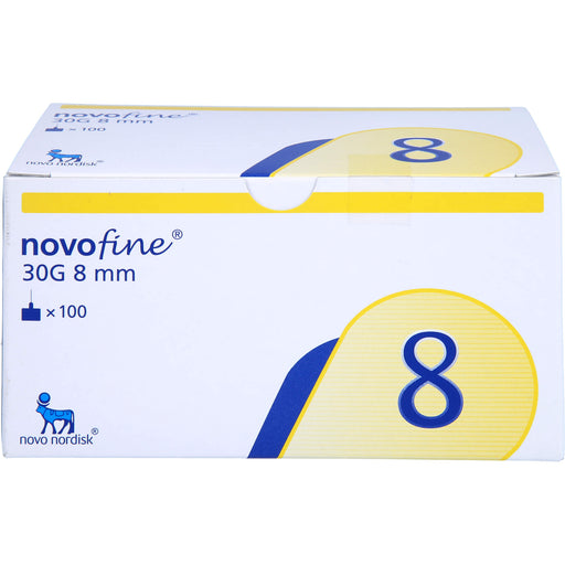 NOVOFINE 8 Kanülen 0,30 x 8 mm, 100 St. Kanülen