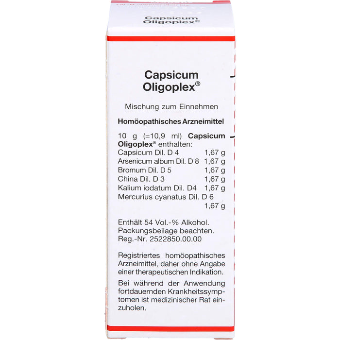 Capsicum Oligoplex®, Mischung, 50 ml LIQ