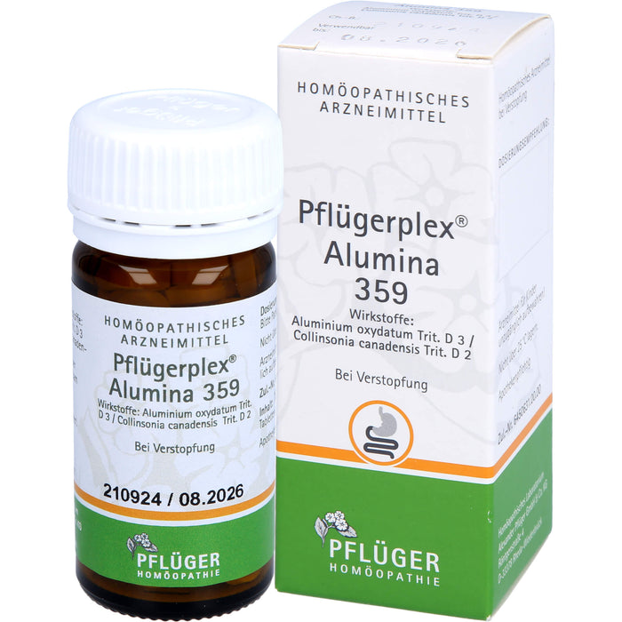 Pflügerplex Alumina 359 Tabletten bei Verstopfung, 100 pc Tablettes