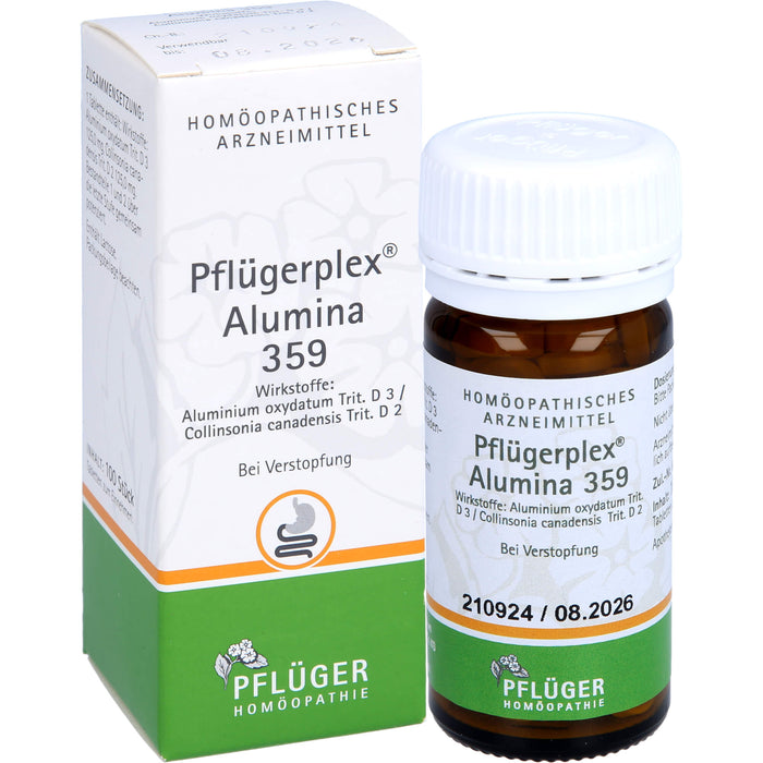 Pflügerplex Alumina 359 Tabletten bei Verstopfung, 100 pc Tablettes