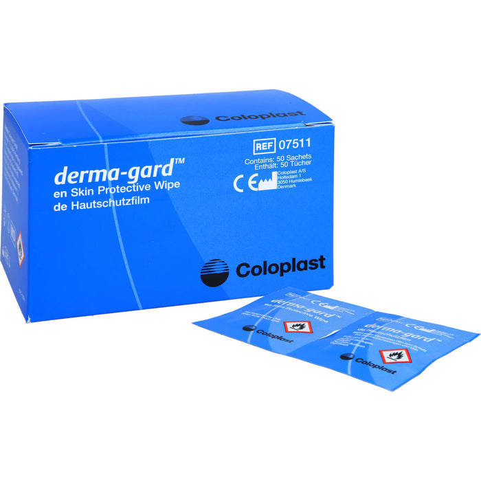 Derma-Gard Hautschutzfilm, 50 St. Tücher