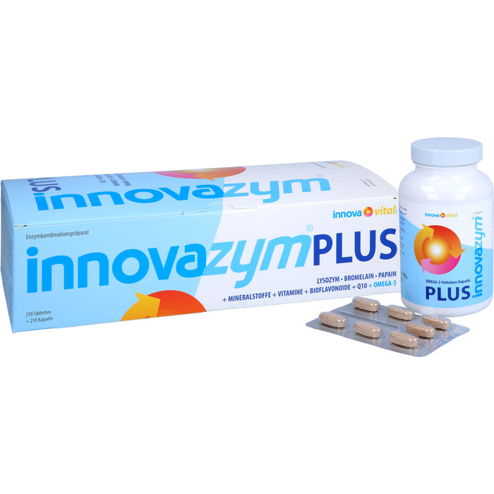 Innovazym Kapseln+Tabletten je 210St., 30 pc Portions