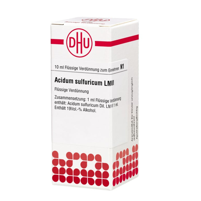 DHU Acidum sulfuricum LM VI Dilution, 10 ml Solution